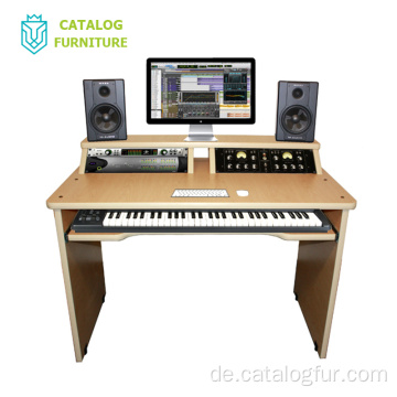 Hochwertiger Holz-Keyboard-Ständer beliebteste Tonstudio-Möbel Audio-Schreibtisch